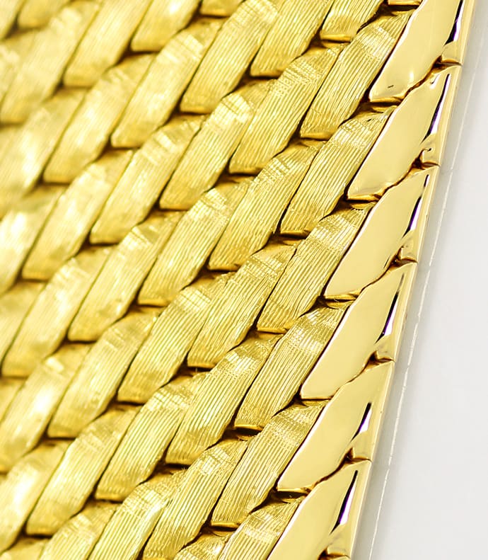 Foto 2 - Massives schweres breites Gold-Armband 14K/585 Gelbgold, K2608